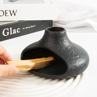 Supports d'encens en forme de cheminée pour bâtonnets de Palo Santo et sauge
