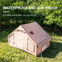 Tente gonflable portable imperméable quatre saisons pour le camping en plein air, les événements et les campings, avec installation facile