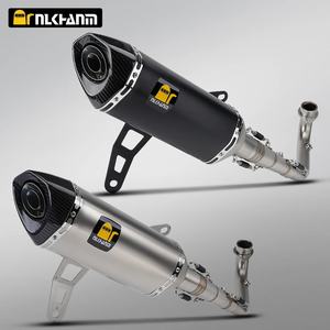 Sistema de Escape para Motocicleta ZONTES 368G/E, Acero Inoxidable, Fibra de Carbono, Secció<span class=keywords><strong>n</strong></span> Completa, Modificació<span class=keywords><strong>n</strong></span>/Actualizació<span class=keywords><strong>n</strong></span>, Silenciador SC <span class=keywords><strong>AK</strong></span> Nuevo - Product Image 1