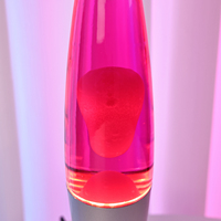 Usine Portable Unique Design Led Mouvement Paillettes Unique Cire Lampe Conceptions Décoratif Veilleuse Basse Puissance 16 Pouces lampe à lave