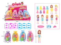 Boîte surprise : Jouets bonbons, poupées de collection, poupée adorable en forme d'œuf, poupées de poche, vêtements DIY pour poupées, jouet promotionnel de déballage de boîte mystère
