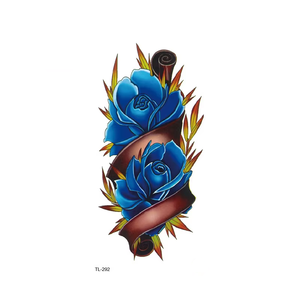BXTAT TL289 - TL294 Roses Temporary Autoadesivi Del Tatuaggio Per Le Donne - Product Image 4
