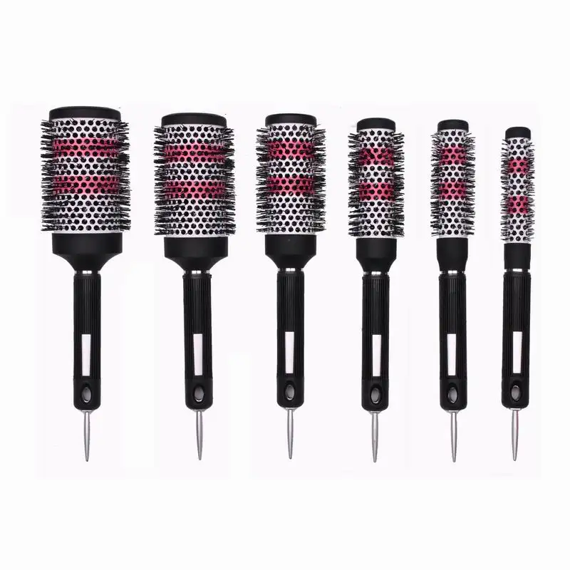 Changed color round hair brush professional mira styling hair brushes professional italy hairbrush manufacturers
