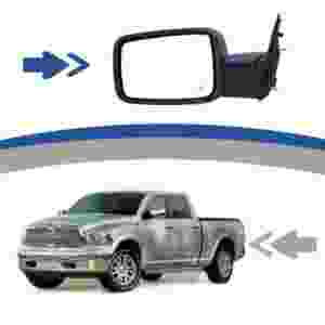 מראה אחורית חשמלית מחוממת 7/5 קו חדשה לרכב עבור RAM1500 2008-2018 - Product Image 1