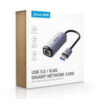 Adaptador de Tarjeta de Red Gigabit Ethernet MING, 10/100/1000 Mbps, USB 2.0 3.0 Tipo C RJ45 LAN para Windows, Mac OS, Laptop