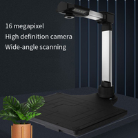 Visualizador Digital de 16MP de Fábrica China, Escáner de Documentos A3 con Interfaz USB, Velocidad de Escaneo de 1 Segundo, Estructura Metálica, 360 Grados