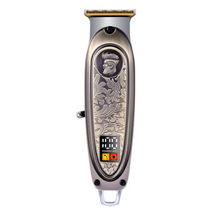 Cortadora de Pelo Eléctrica Profesional de Marca Personalizada, Recortadora de Pelo Recargable para Hombre, Máquina de Corte de Pelo con Pantalla LCD para Barbería - Product Image 4