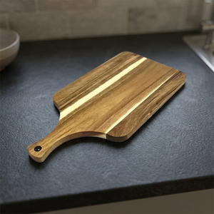 Tabla de Cortar Rectangular de Madera de Acacia con Acabado Antiguo BS INTERNATIONAL NAA00123, 2.0 cm de Grosor, Tabla de Cortar de Alta Calidad - Product Image 1