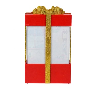 Xmas Noel Nutcracker Water Glitter <strong>Spinning</strong> Gift Box Led Water Lamp Christmas Snow <strong>Globe</strong> - Product Image 5