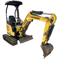 Mesin ekskavator mini Yanmar, mesin konstruksi perkotaan, perayap ember kecil perayap bumi