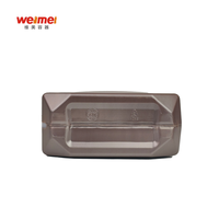 Bouteille plate en HDPE de 1000 ml vide pour huile moteur à essence, avec bouchon à vis respirant, pompe sans air, emballage liquide industriel