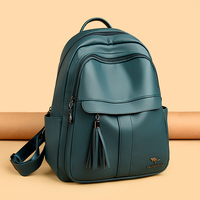 Neue Damen-Rucksäcke Trend PU-Leder Frauentasche Kleine Schultaschen Rucksack für Teenager-Mädchen Mode Casual Rucksack