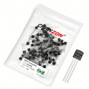 ทรานซิสเตอร์ไตรโอดแบบ BC546B เป็น92 NPN ชิ้นส่วนอิเล็กทรอนิกส์100ชิ้นสำหรับ PCB PCBA - Product Image 3