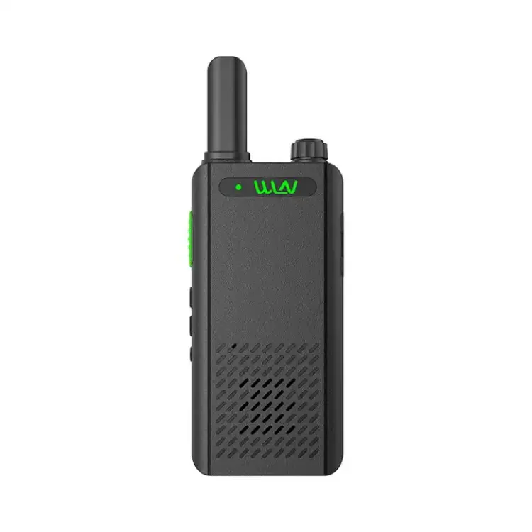 Radio a due vie portatile uhf walkie talkie portatile leggero ultra sottile a mano