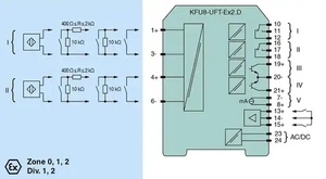 P+F KFU8-UFT-Ex2.D ตัวแปลงความถี่พร้อมมอนิเตอร์ทิศทางและซิงโครไนซ์ ค่ามอนิเตอร์ 100% ใหม่ ของแท้ P+F KFU8-UFT-Ex2.D P+ - Product Image 4