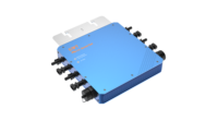 Micro-onduleur solaire GIWT GMI1200A 1200W, couleurs gris/orange/bleu, provenant du Sichuan, Chine