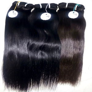 Extensions de cheveux Remy RVHHE A31 en gros, 10-30 pouces, lisses comme des baguettes, double trame, cheveux humains bruts non traités, qualité Super Single - Product Image 1