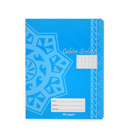 Fournitures scolaires Cahier d'exercices pour étudiants 17X22cm 96 pages
