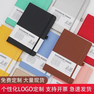 Promotion Pu A4 <b>A5</b> Wholesale A6 Debossed Customized Color Binding Elastic Strap <b>Notebook</b> With Cover Leather - Product Image 5