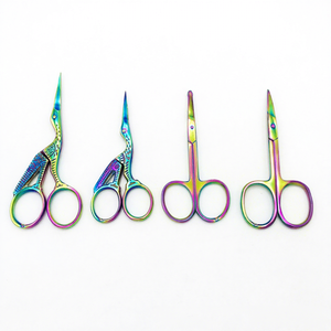 Best 4 Style Ceramic Handled Stainless Steel Multi-Plasma Color <b>Cuticle</b> <b>Scissor</b> for Beauty Work with Sharp Blade Tip - Product Image 3