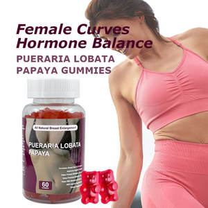 Gomitas para Aumento de Senos con 60 Pueraria Lobata y Papaya, Productos Naturales para la Salud, Suministro de Fábrica con Marca Privada OEM/ODM - Product Image 2