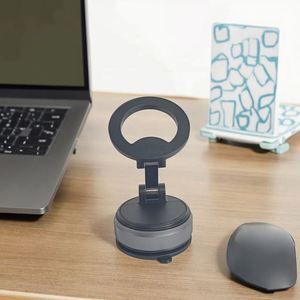 Support de téléphone portable flexible à rotation 360°, stable, à adsorption par le vide, hauteur réglable, stabilisateur, pour bureau et voiture - Product Image 5