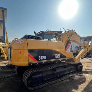 รถขุดตีนตะขาบ CAT 312D มือสองขายดีที่สุด ขนาด 12 ตัน ระบบไฮดรอลิก รถขุดดีเซล CAT 312D ของแท้ อุปกรณ์ก่อสร้างสำหรับขาย - Product Image 4