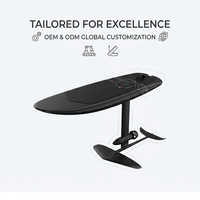 Planche de surf électrique hydrofoil mate en gros avec télécommande sans fil, moteur brushless et batterie, scooter aquatique