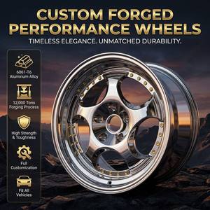Rines Forjados Personalizados de Cinco Radios con Acabado Pulido Espejo Plateado, PCD 5x130, Compatibles con <span class=keywords><strong>Porsche</strong></span> 911 Coupé Clásico - Product Image 2