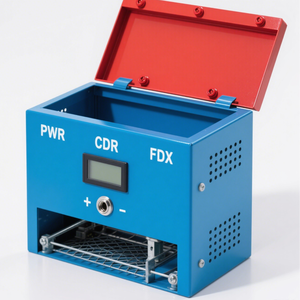 Boîtier de jonction électrique en métal personnalisé OEM Boîtier en acier inoxydable en aluminium découpé au laser Revêtement en poudre Fabrication de tôle - Product Image 4