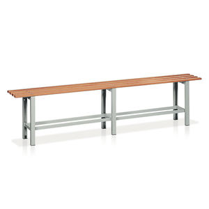 Banco cambiador Tecnotelai 2000x320x490mm con asiento de madera - Product Image 1