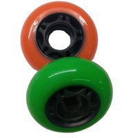 Roues de patins à roulettes en PU à rebond élevé de 68 mm pour adultes et enfants, vente en gros YSMLE