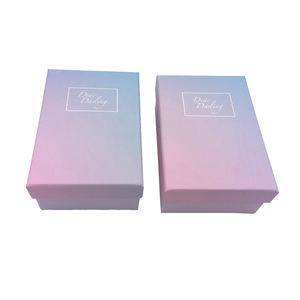 Nắp Các Tông Đầy Màu Sắc Và Hộp Dưới Cùng In Logo - Product Image 2