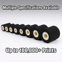 Vente en gros de PET noir NBER 36x40mm pour sublimation, pour machine de codage à rouleaux MY380, impression d'emballages en plastique