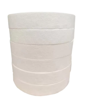 Papier blanc neige couleur en rouleaux gros moulinets pâte de bois entière papier kraft blanc particules papier d'emballage de riz