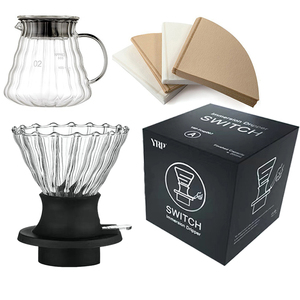 แก้วซิลิโคนสำหรับชงกาแฟแบบมืออาชีพ พร้อมที่กรองกระดาษอัจฉริยะ สำหรับใช้ในบ้านและสำนักงาน - Product Image 6