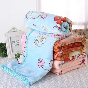 Factory Supply <strong>Large</strong> 2 Layer Thick Colorful Raschel <strong>Fleece</strong> Throw <strong>Blanket</strong> for Winter - Product Image 5