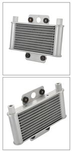 Refroidisseur d'huile externe pour moto, échangeur de chaleur d'huile moteur, adapté aux radiateurs de refroidissement d'huile pour VTT et kart de 180 cm³ - Product Image 4
