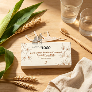 <span class=keywords><strong>Fil</strong></span> <span class=keywords><strong>dentaire</strong></span> biodégradable avec cure-dents, lot de 75, manche en amidon de maïs <span class=keywords><strong>naturel</strong></span>, bâtonnets de <span class=keywords><strong>fil</strong></span> <span class=keywords><strong>dentaire</strong></span> au charbon de bambou, écologiques pour les soins bucco-dentaires - Product Image 6