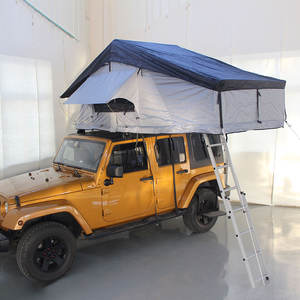 Tente de toit tout-terrain 4x4 personnalisée OEM Sunday Campers, type à armature droite, quatre saisons, <span class=keywords><strong>ouverture</strong></span> automatique rapide - Product Image 5
