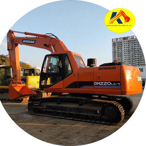 มือสอง Doosan รถขุด DH220LC-7 220-7เครื่องจักรก่อสร้างมือสอง Doosan 220LC DH220 - Product Image 1