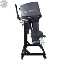 Moteurs hors-bord à essence HSP en alliage d'aluminium marin 60 ch 2 temps pour bateaux de pêche avec accessoires complets
