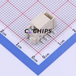WAFER-XH2.54-4PLB Wire-to-Board Pin Header SMD,P=2.5mm Connector 1x4P 2.5mm Vertical Mount XH - Product Image 1