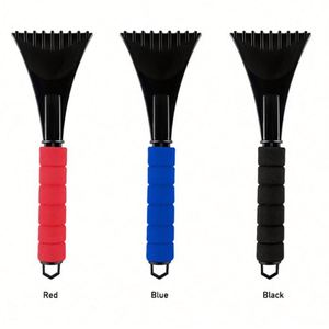 Custom Cheap Durable Portable Plastic Promotional Car Ice <b>Scraper</b> Winter Snow Clean Windshield Soft Handle Custom Logo Silk - Product Image 2