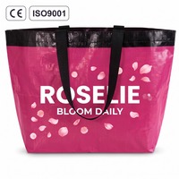 Sac de courses réutilisable pour supermarché, personnalisé avec logo couleur, écologique, en non-tissé ou tissé, pour la vente en gros
