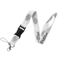 Lanières personnalisées avec logo Roust, impression numérique, polyester, sans minimum de commande, fabricant