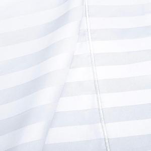 Hotel Luxury 4 Piece Dobby <strong>Damask</strong> <strong>Stripe</strong> White Bed <strong>Sheet</strong> <strong>Set</strong> Extra Soft Microfiber <strong>Sheets</strong> - Product Image 3