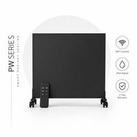 Calentador Infrarrojo Inteligente con WiFi, Panel de Calefacción Eléctrico de 450W, Calentador Radiante de Pared y de Pie para Hogar y Oficina, Impermeable IP44
