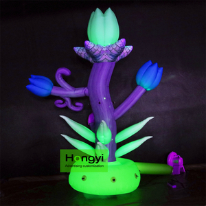 Árbol Inflable LED Personalizado con Soplador de Aire Grande, Árbol Inflable de Tallo de Frijol para Decoración de Escenarios de Eventos - Product Image 3