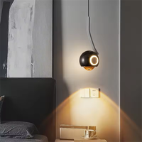 Escaliers d'éclairage de luxe Led Pendentifs modernes Lustres d'éclairage créatifs